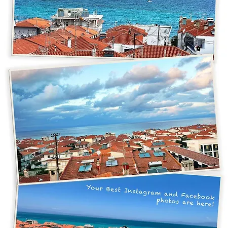 Rona Vista Amazing Seaview 1 Apartment Polychrono