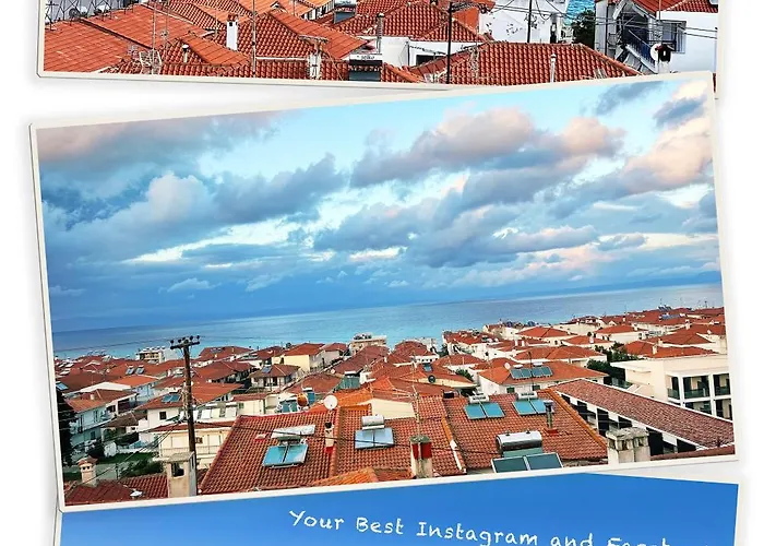 Rona Vista Amazing Seaview 1 Apartamento Polychrono